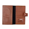 Buy Personalized Tan Travel Wallet And Luggage Tag Combo
