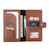 Shop Personalized Tan Travel Wallet And Luggage Tag Combo