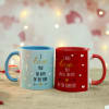 Shop Personalized Tea Light Candles with Ceramic Mugs (Set of 2)