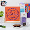 Personalized Teacher Double-Sided Frame And Chocolate Combo Online