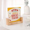 Buy Personalized Teacher's Day Sandwich Frame