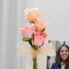 Buy Personalized Thankful Test Tube Photo Stand Combo For Her
