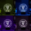 Shop Personalized The Best Papa Ji LED Lamp