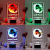 Buy Personalized To Moon And Back LED Lamp
