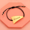 Gift Personalized Triangle Cuff Bracelet