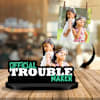 Gift Personalized Trouble Maker Rakhi Caricature