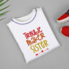 Shop Personalized Trouble Maker T-shirt For Sister