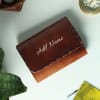 Personalized Unisex Trifold Leather Wallet Online