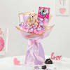 Personalized Valentine's Day Fridge Magnet Bouquet Online