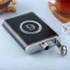 Shop Personalized Vegan Leather Hip Flask