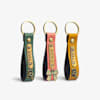 Personalized Vegan Leather Keychains - Set Of 3 Online