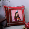 Personalized Velvet Cushion For Birthday Online