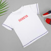 Gift Personalized White Cotton Kids Tee