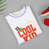 Buy Personalized White Cotton Kids Tee