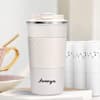 Personalized White Insulated Coffee Tumbler Online