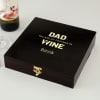 Gift Personalized Wine Accessory Set For Dad