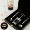 Personalized Wine Accessory Set For Dad Online