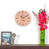 Gift Personalized Wine O' Clock Wooden Wall Clock