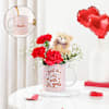 Personalized Women's Day Mug Arrangement Online