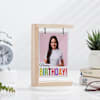 Personalized Wooden Birthday Photo Holder Online