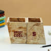 Buy Personalized Wooden Bookends For Dad