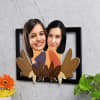 Gift Personalized Wooden Caricature Photo Frame for Mother & Daughter