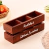 Buy Personalized Wooden Cutlery Holder