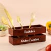 Shop Personalized Wooden Cutlery Holder