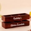 Personalized Wooden Cutlery Holder Online