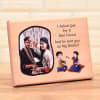 Gift Personalized Wooden Frame for Brother