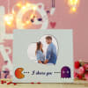 Personalized Wooden Heart Photo Frame Online