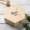 Shop Personalized Wooden Masala Box with Metal Containers for Mom