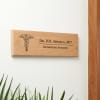 Buy Personalized Wooden Name Plate for Doctor