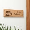 Buy Personalized Wooden Name Plate with Family Photo