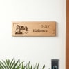 Personalized Wooden Name Plate with Family Photo Online