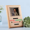 Gift Personalized Wooden Photo Frame for Brother