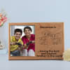 Personalized Wooden Photo Frame for Brother & Sister Online