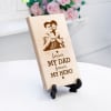 Gift Personalized Wooden Photo Frame for Dad