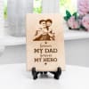 Personalized Wooden Photo Frame for Dad Online