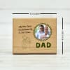 Shop Personalized Wooden Photo Frame for Dad