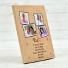 Gift Personalized Wooden Photo Frame for Father