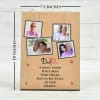 Shop Personalized Wooden Photo Frame for Father