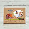 Shop Personalized Wooden Photo Frame for Housewarming