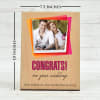 Shop Personalized Wooden Photo Frame for Wedding