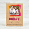 Personalized Wooden Photo Frame for Wedding Online