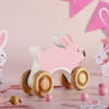 Buy Personalized Wooden Pull-along Bunny Toy