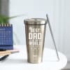 Gift Personalized World's Best Dad Golden Tumbler