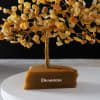 Gift Personalized Yellow Aventurine Healing Gemstone Tree - 500 Chips
