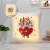 Personalized You And Me Couples LED Cushion Online