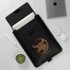 Gift Personalized Zodiac Themed Laptop Sleeve And Stand - Black - Taurus